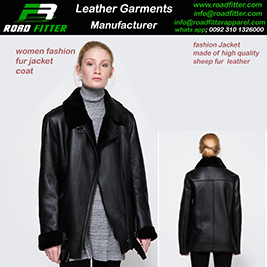 women fashion fur jacket